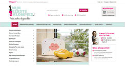 Desktop Screenshot of mijneersteklompjes.nl